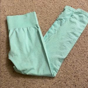 Gymshark seamless leggings full length. Small flaw